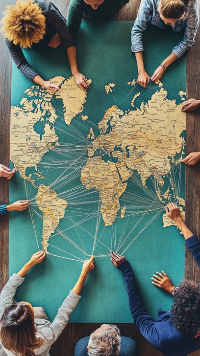 World Map Background